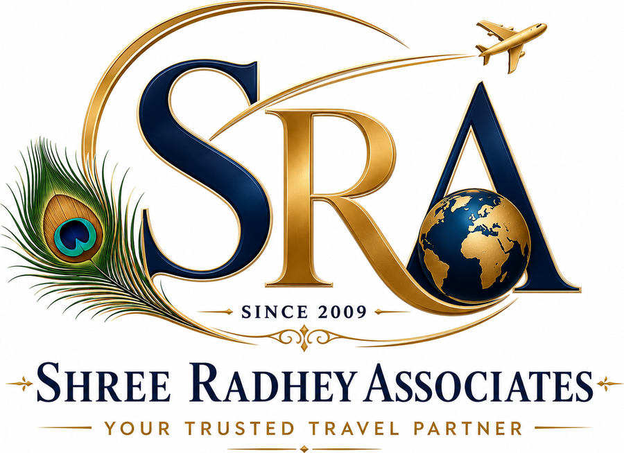Shree Radhey Associates official logo
